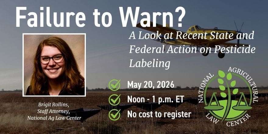 An event flyer titled 