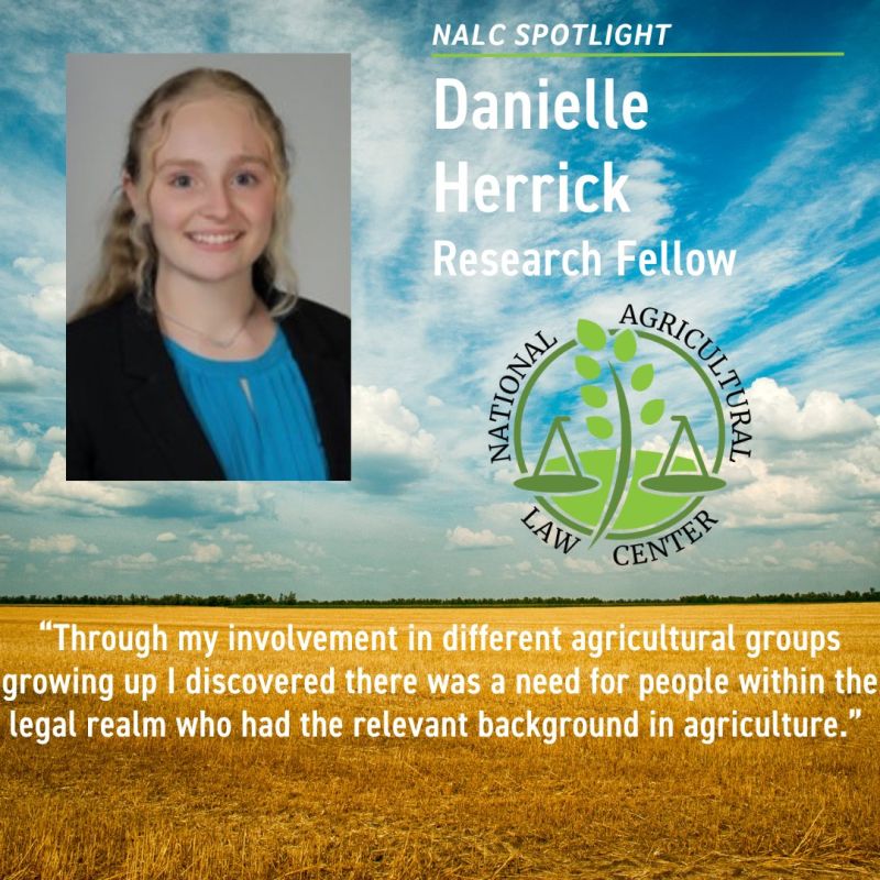 Image for the Tweet beginning: Research Fellow Spotlight: Danielle Herrick

Danielle