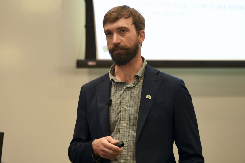 Image for the Tweet beginning: Big thanks to Seth Hampton