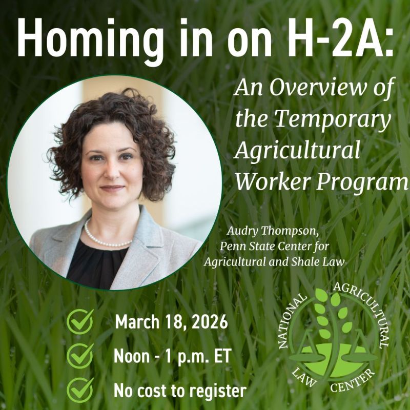 Image for the Tweet beginning: TOMORROW!!
The H-2A temporary agricultural worker