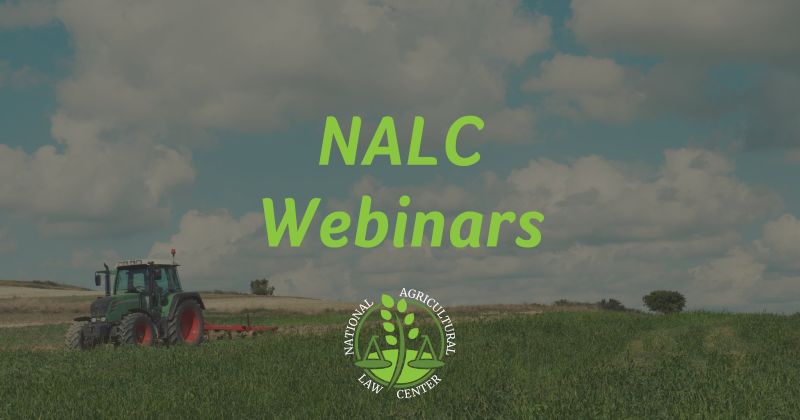 Image for the Tweet beginning: NALC webinars are freely available